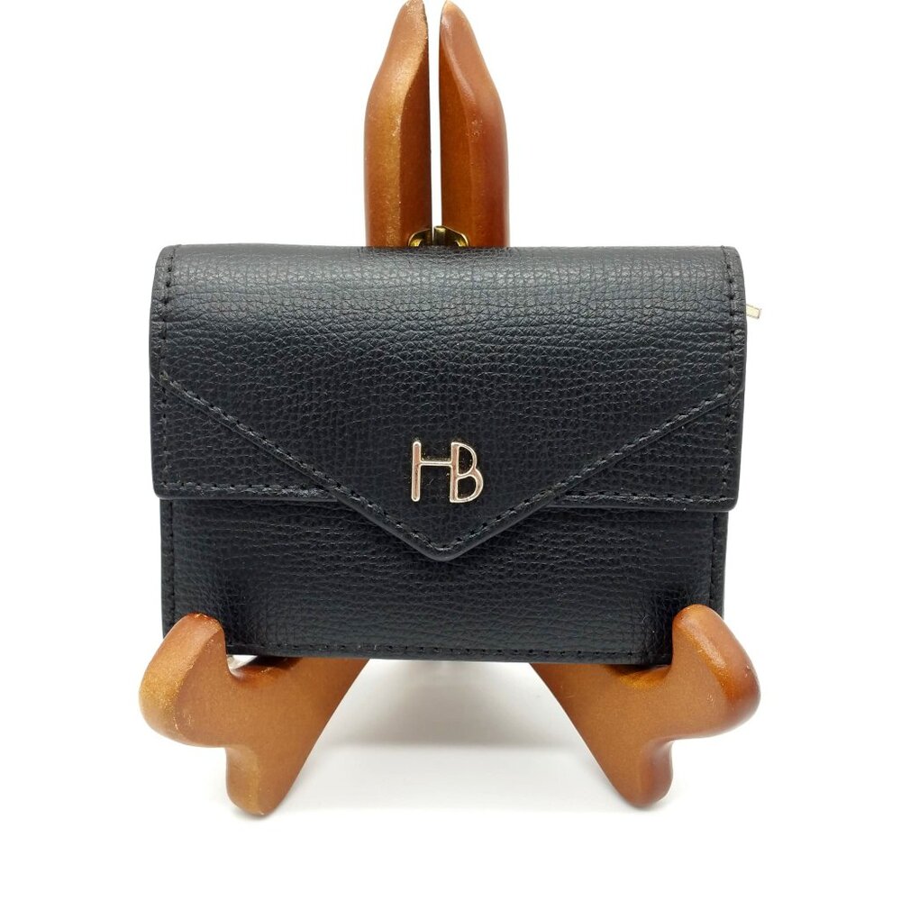 Henri Bendel Miss Bendel Envelope Coin Purse in Black